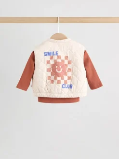 Next Baby Gilet Top and Leggings Set (0mths-2yrs)^BOY Tops|Sets & Outfits