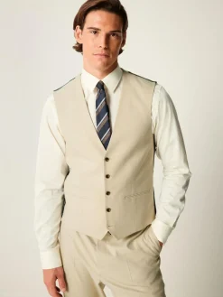 Next Flannel Suit Waistcoat^ Vests
