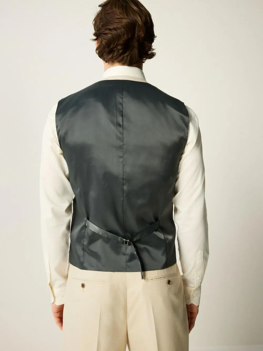 Next Flannel Suit Waistcoat^ Vests