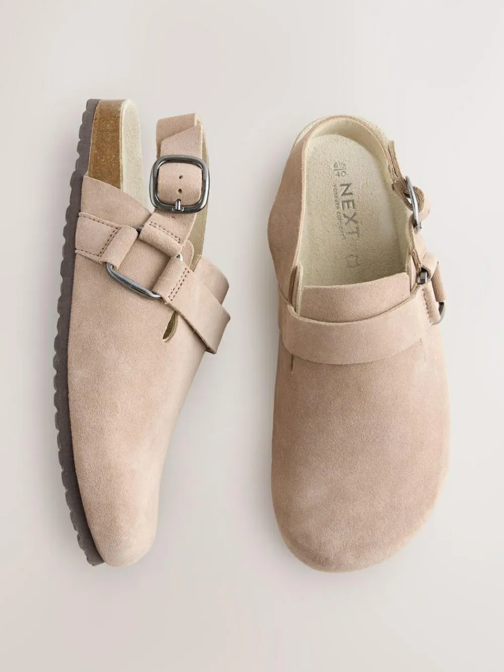 New Next Forever Comfort® Slingback Footbed Shoes Neutral