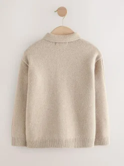 Outlet Next Knitted Cardigan (3-16yrs) Neutral