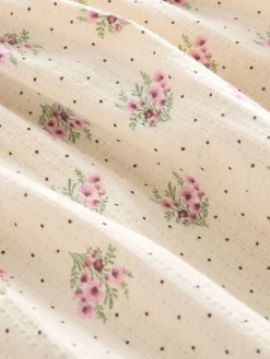 Next Neutral Long Sleeve Jersey Dress (3mths-7yrs)