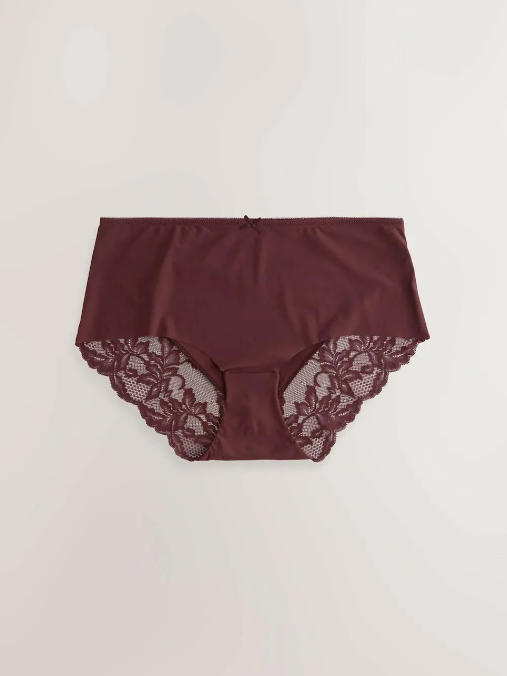 Next Neutral Midi No VPL Lace Back Briefs 5 Pack^Women All Lingerie|Panties