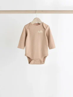 Outlet Next Neutral Milk Club Baby Bodysuits 3 Pack