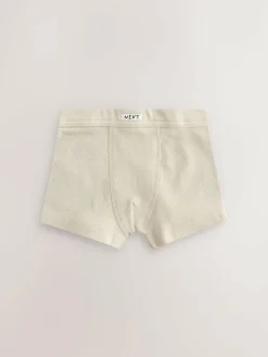 New Next Soft Waistband Trunks 5 Pack (1.5-16yrs) Neutral Multi Colour