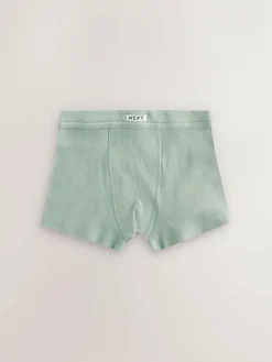 New Next Soft Waistband Trunks 5 Pack (1.5-16yrs) Neutral Multi Colour