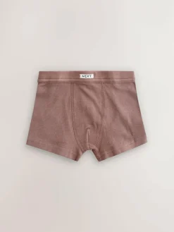 New Next Soft Waistband Trunks 5 Pack (1.5-16yrs) Neutral Multi Colour
