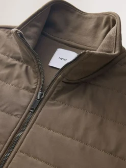 Next Non-Hooded Hybrid Full Zip Jacket^ Coats & Jackets|Coats & Jackets