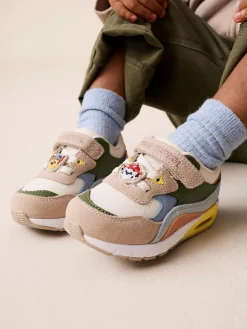 Next Neutral Paw Patrol Standard Fit (F) Elastic Lace Trainers^BOY Sneakers|Sneakers