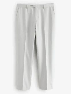 Next Neutral Regular Fit Textured Suit Trousers^ Occasionwear|Pants & Chinos