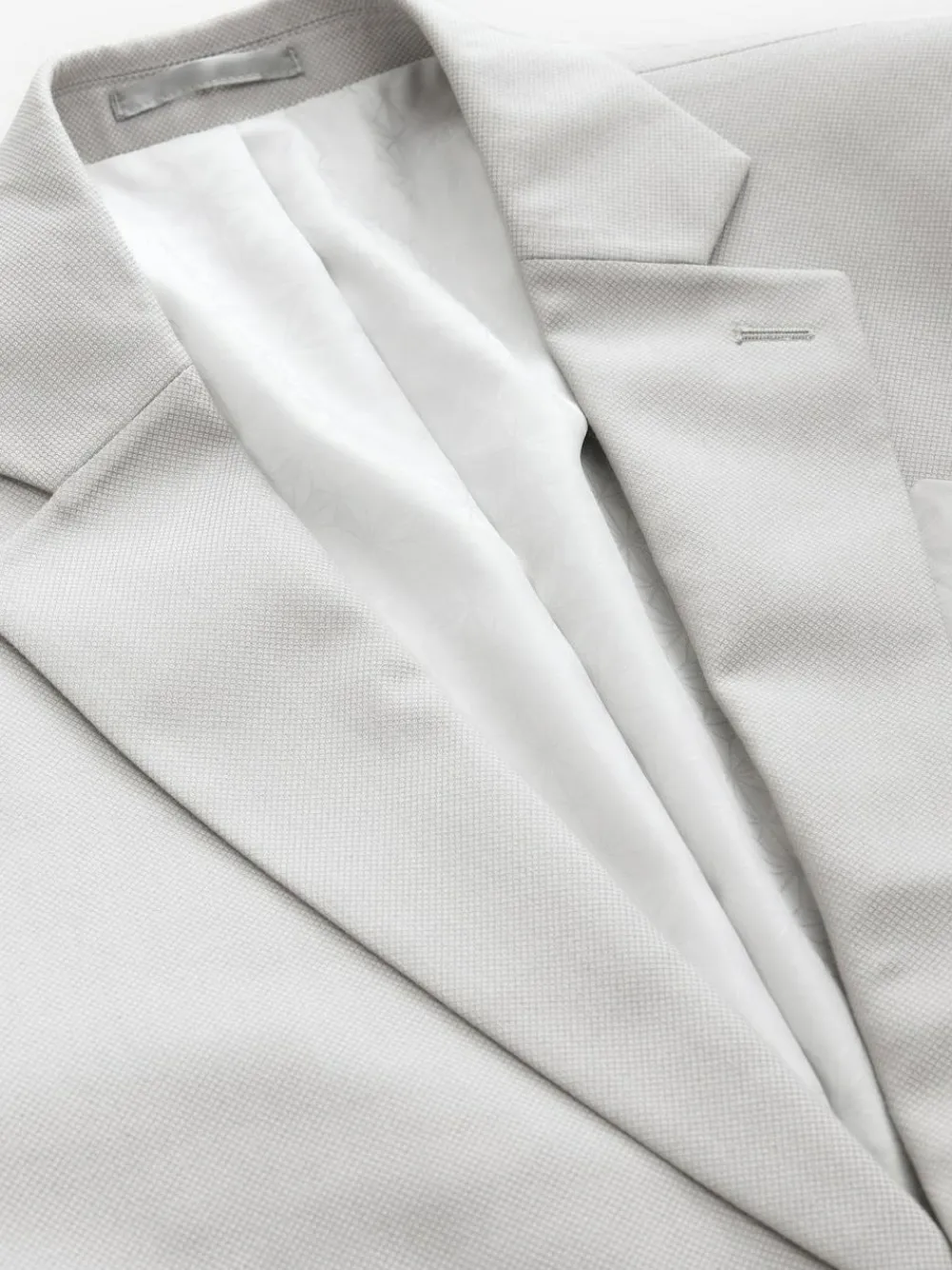 Next Neutral Regular Fit Textured Suit Jacket^ Blazers & Formal Jackets|Suits & Tuxedos