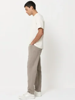 Best Next Regular Tapered Fit Comfort Stretch Jeans Neutral