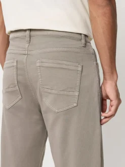 Best Next Regular Tapered Fit Comfort Stretch Jeans Neutral