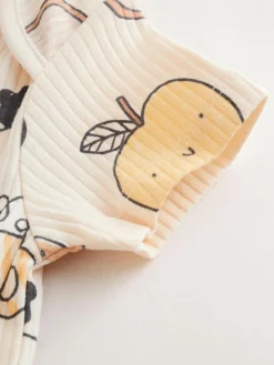 Next Neutral Short Sleeve Baby Bodysuits 5 Pack^BOY Unisex|Bodysuits & Vests