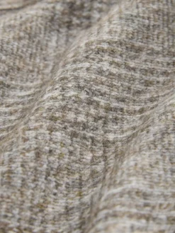 New Next Neutral Smart Check Jacket with Wool