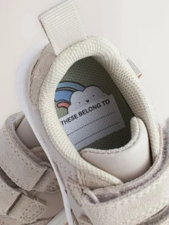 Best Next Standard Fit (F) Touch Fastening Leather First Walker Baby Shoes Neutral