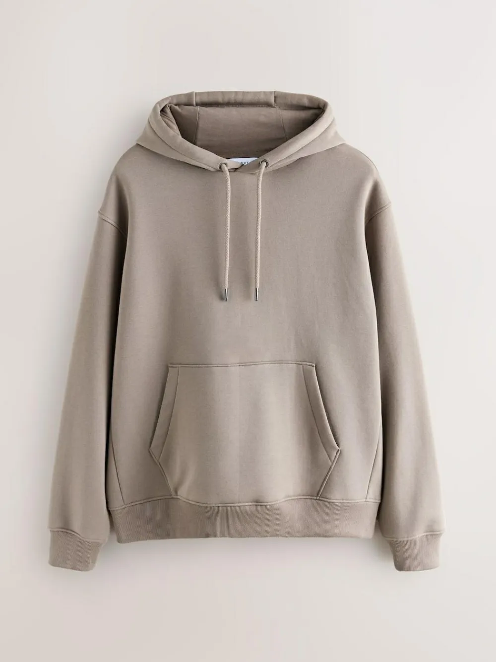 Next Neutral Stone Regular Fit Heavyweight Cotton Rich Jersey Hoodie^ Nightwear|Sweatshirts & Hoodies