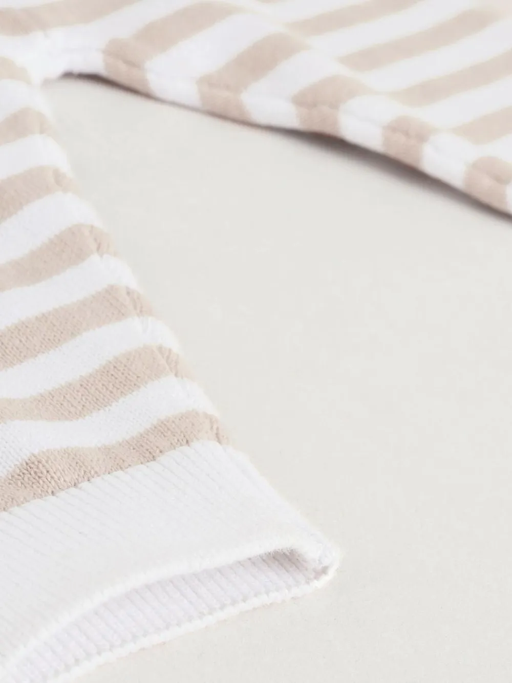 Outlet Next Neutral Stripe Knitted Top and Leggings Baby Set (0mths-2yrs)