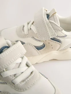 Hot Next Neutral Touch Fastening Trainers