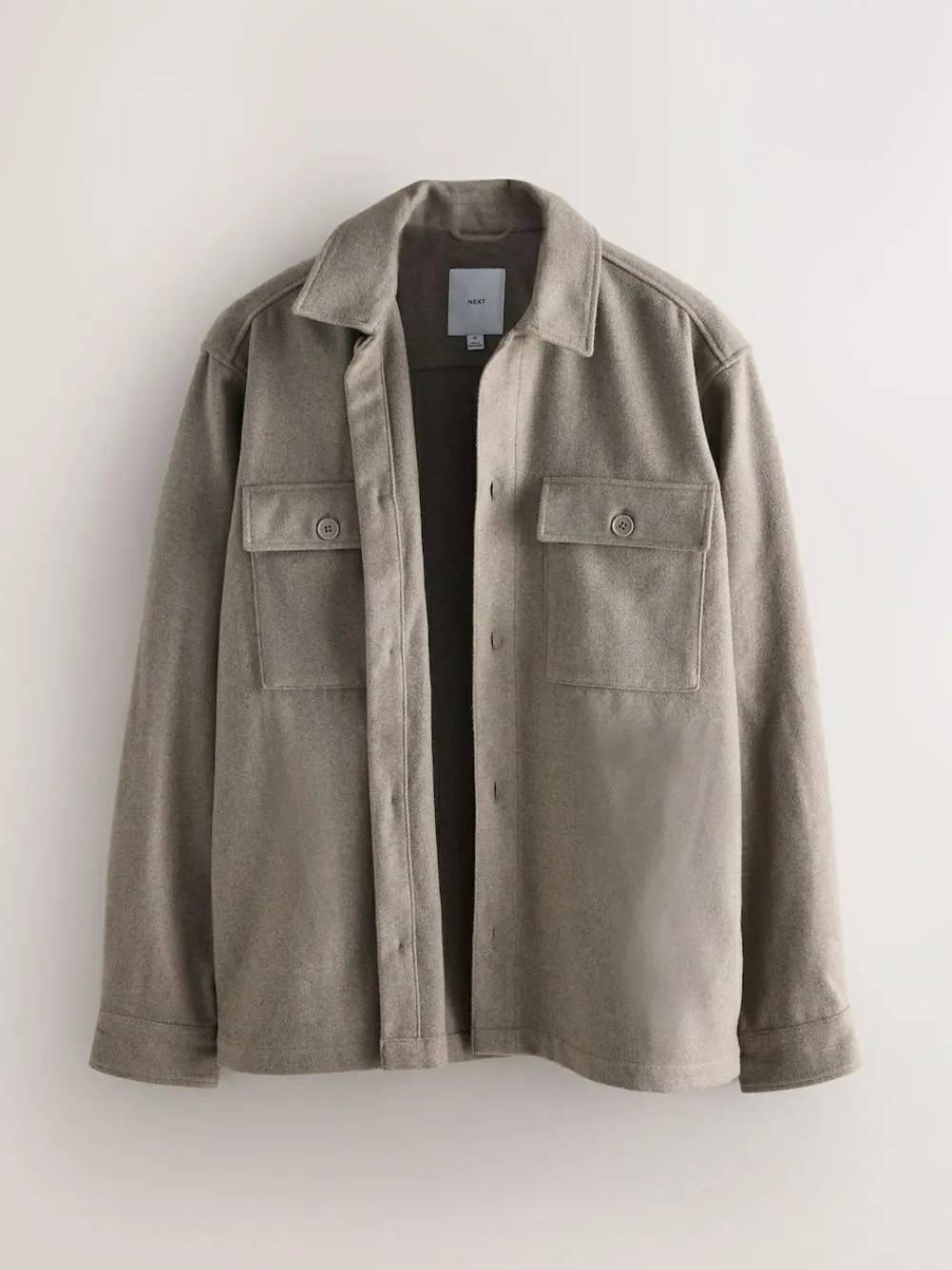 Next Twin Pocket Shacket Overshirt with Wool^ Blazers & Formal Jackets