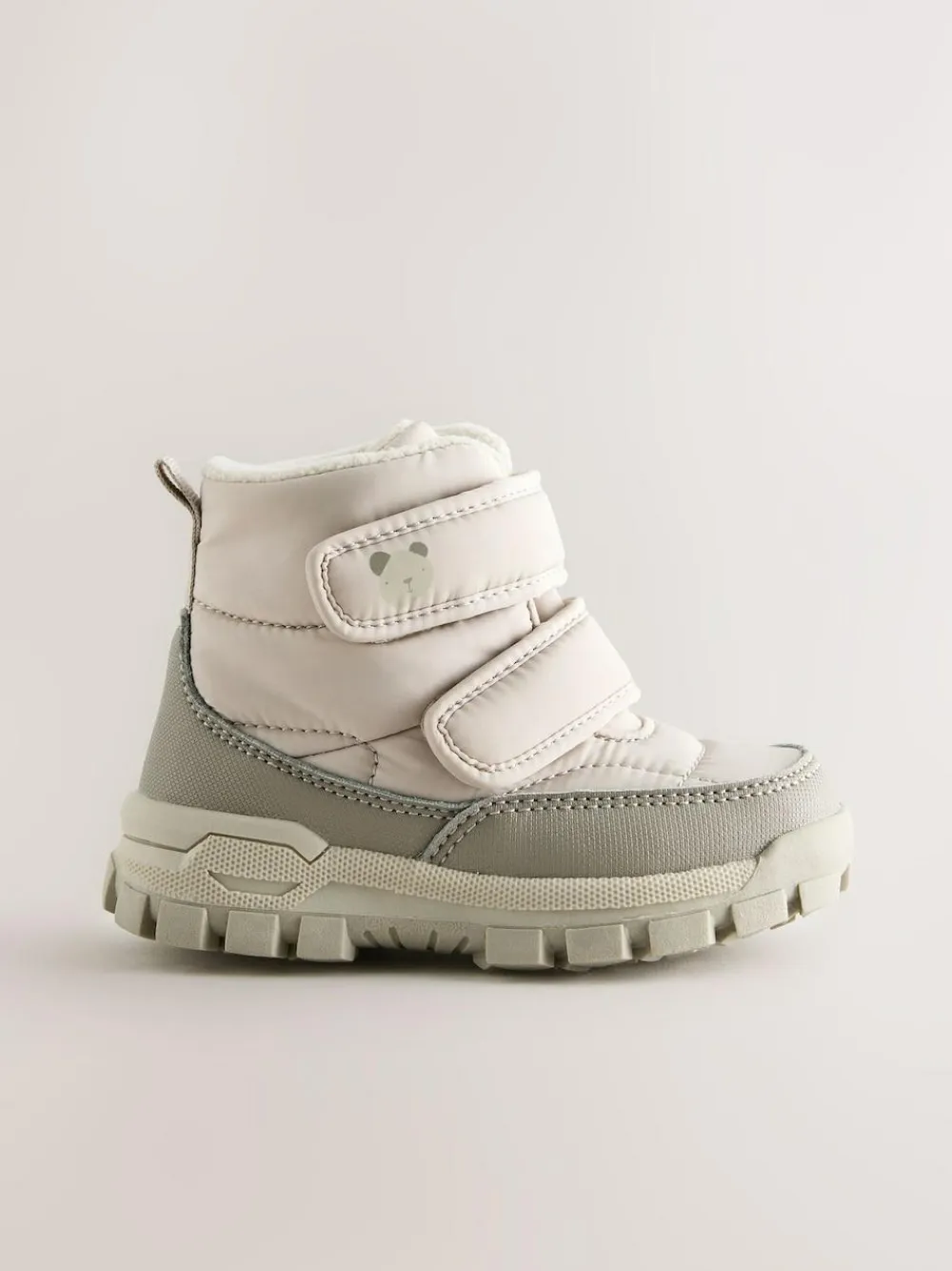 Sale Next Waterproof Touch Fastening Quilted Boots Neutral