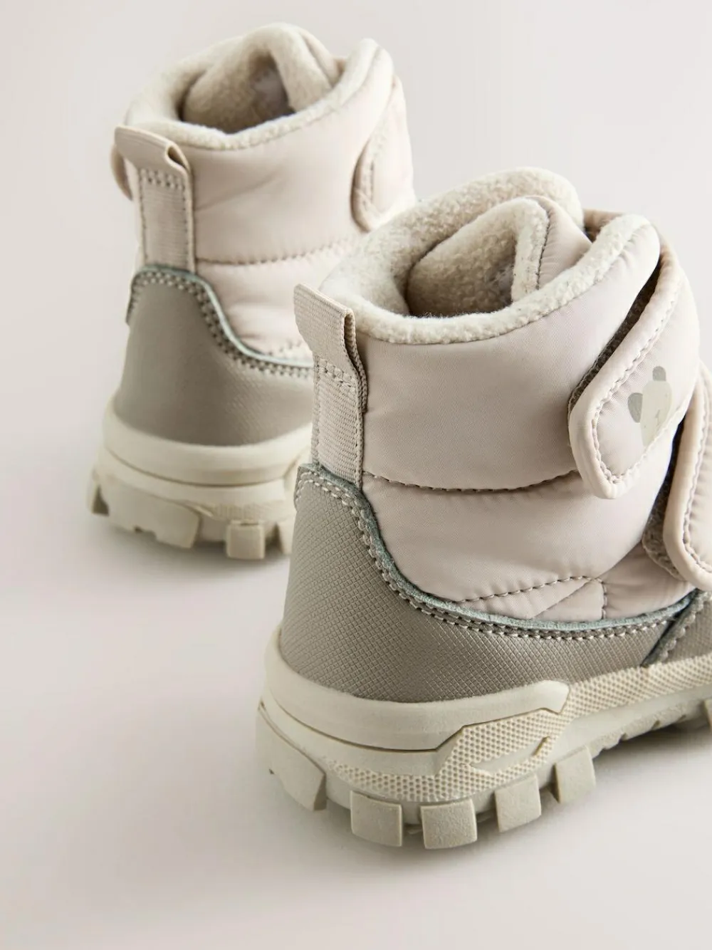 Sale Next Waterproof Touch Fastening Quilted Boots Neutral