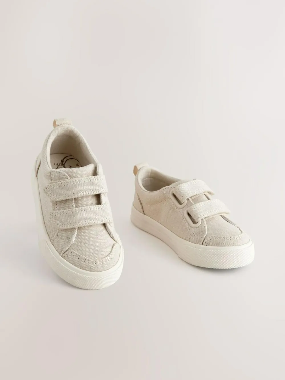 Next Wide Fit (G) Two Strap Touch Fastening Trainers^BOY Sneakers|Sneakers