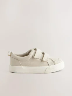 Next Wide Fit (G) Two Strap Touch Fastening Trainers^BOY Sneakers|Sneakers