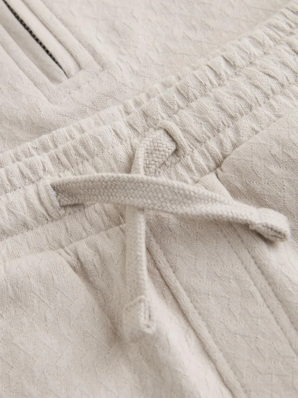 Next Neutral Zip Neck Short Sleeve Polo Shirt And Shorts Set (3mths-7yrs)^BOY Sets & Co-Ords|Sets & Co-Ords