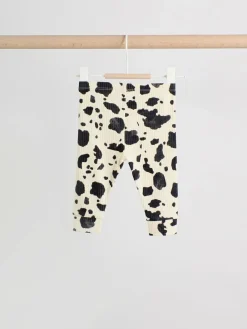 Sale Next Neutral/Cow Milk Club Printed Sweat and Leggings Baby Set (0mths-2yrs)