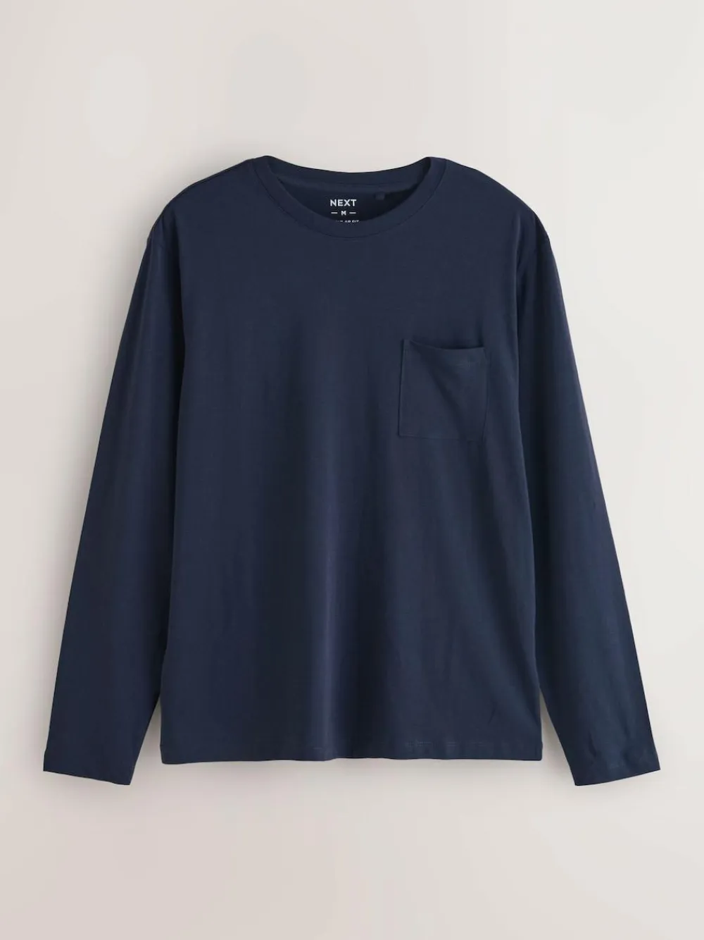 Next Neutral/Navy Check Jersey Short Sleeve Pyjamas Set 2 Pack^ Nightwear|Pyjamas