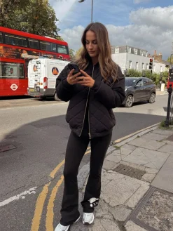 Never Fully Dressed Cotton Flare Leggings^Women Leggings & Sweatpants