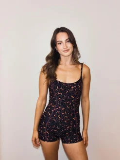 Best Never Fully Dressed Burgandy Leopard Unitard