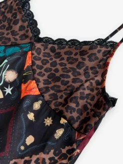 Never Fully Dressed Night Garden Satin Long Line Robe^Women All Night & Lounge|All Lingerie