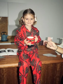 Sale Never Fully Dressed Red Bow Button Through Pyjamas