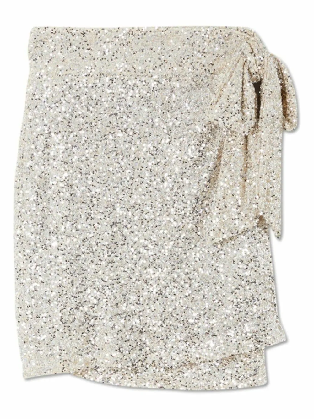 Never Fully Dressed Silver Sequin Jaspre Mini Skirt^Women Skirts