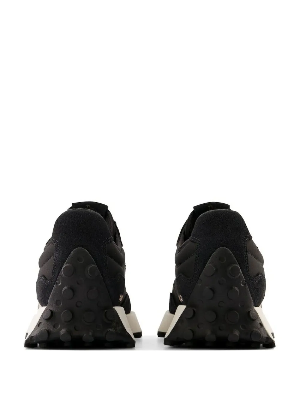 Hot New Balance Black/Leopard Print 327 Trainers