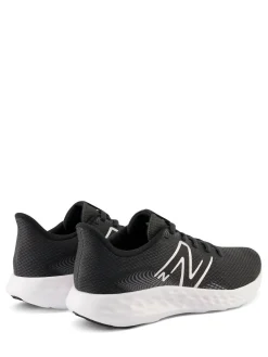Outlet New Balance Womens 411 Trainers Black/White