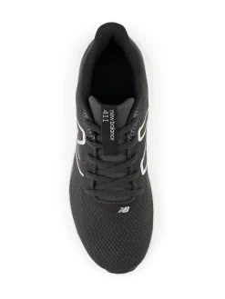 Outlet New Balance Womens 411 Trainers Black/White