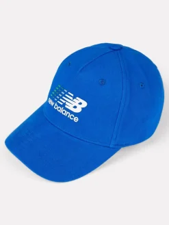 Clearance New Balance Multi Colour Prong Graphic Cap Blue