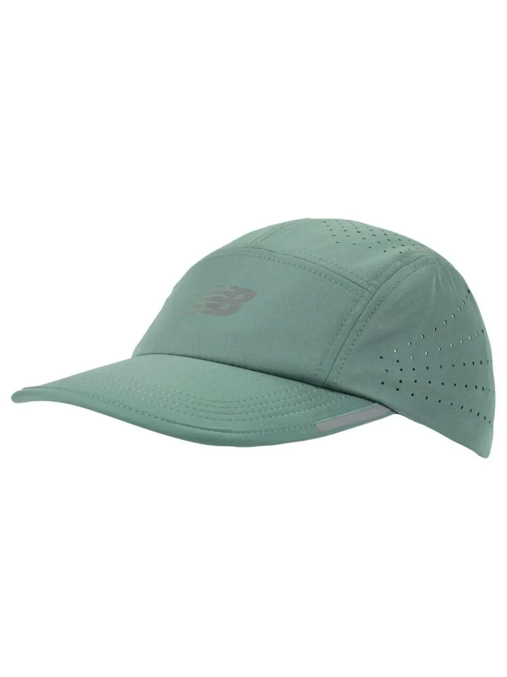 Clearance New Balance Green 5 Panel Pro Run Hat