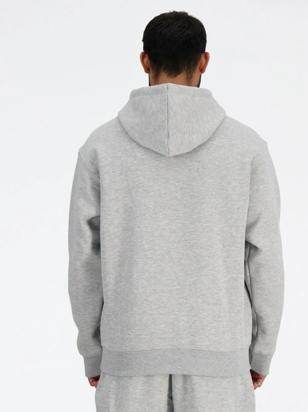 Best New Balance Mens Essential Fleece Hoodie Grey