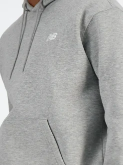 Best New Balance Mens Essential Fleece Hoodie Grey