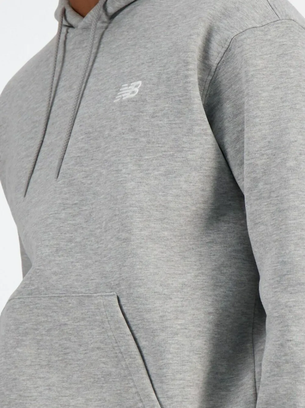 Best New Balance Mens Essential Fleece Hoodie Grey