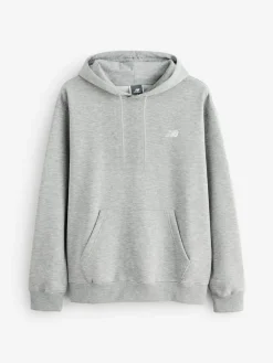 Best New Balance Mens Essential Fleece Hoodie Grey