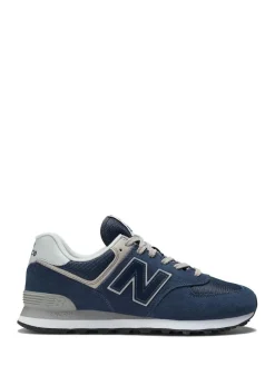 New Balance Navy Blue Mens 574 Trainers^ Sneakers