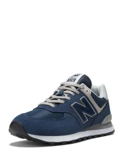 New Balance Navy Blue Mens 574 Trainers^ Sneakers