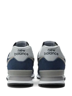 New Balance Navy Blue Mens 574 Trainers^ Sneakers