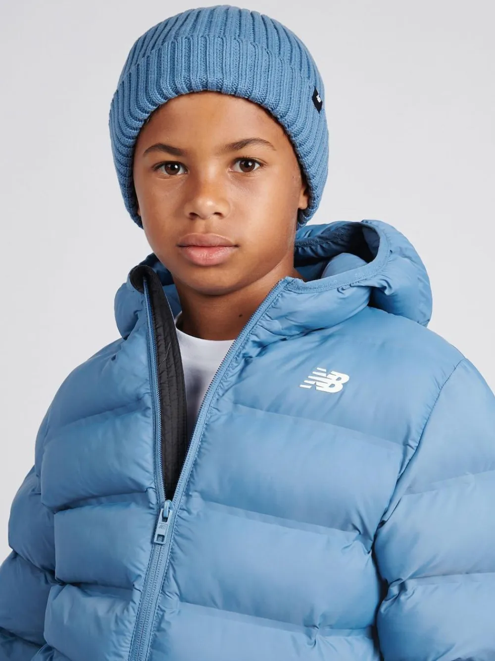 New Balance Shoreline Blue Tab Beanie Hat^BOY Hats|Hats