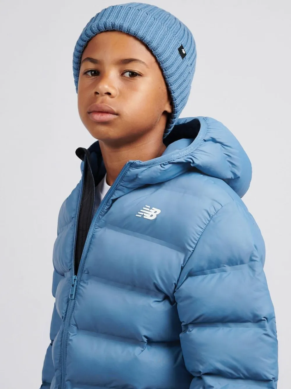 New Balance Shoreline Blue Tab Beanie Hat^BOY Hats|Hats